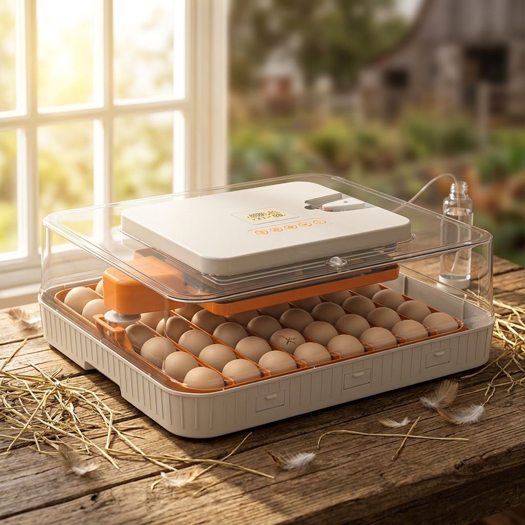 48 eggs Automatic Humidity control egg incubator